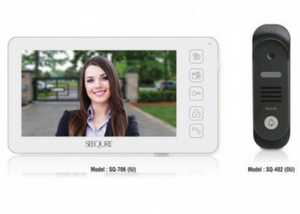 7 Inch Snap Shot Color TFT Safe Video Door Phone